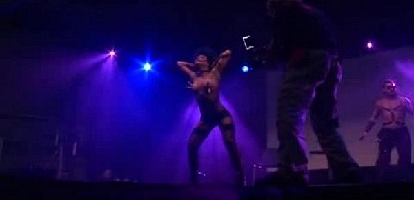  Porn on stage hard fetish sex